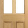LPD Internal Malton 2 Light Unglazed Oak Door