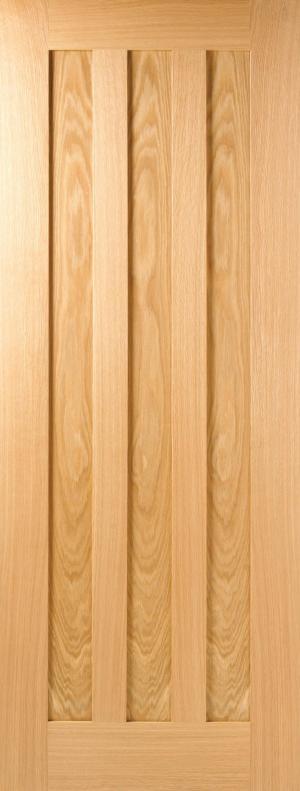LPD Internal Oak Idaho 3 Panel Door