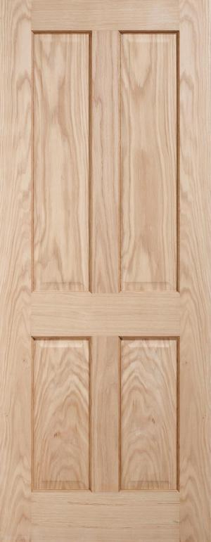 LPD Internal Oak Regency 4 Panel Door