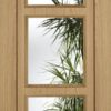 LPD Internal Oak Inlay 3 Light Glazed Door