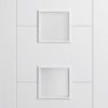LPD Internal Vancouver White 4 Small Frosted Glass Door