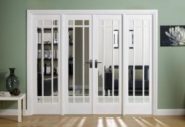 LPD Internal White Manhattan Room Divider Set