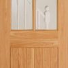 LPD External Oak 4 Light Glazed Cottage Style Door