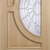 LPD External Empress Oak IG Zinc Glazed Entrance Door