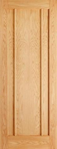 LPD Internal Oak Lincoln 3 Panel Fire Door