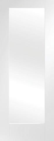 XL Joinery Internal Solid White Primed Pattern 10 with Obscure Glass Door