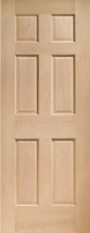 XL Joinery Internal Oak Colonial 6 Panel Fire Door