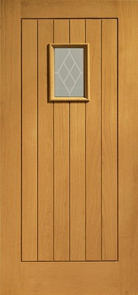 XL Joinery Pre-Finished External Oak Double Glazed Chancery Door Set
