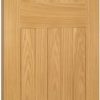 Deanta Doors Internal Cambridge Oak Un-Finished Fire Door