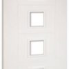 Deanta Doors Internal Pamplona Clear Glazed White Primed Door