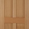Mendes Internal Oak Bristol 4 Panel Fire Door