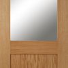 Mendes Internal Oak Marlborough 1 Light Clear Glass Door