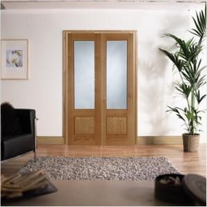 Mendes Internal Pre-Finished Oak Chiswick Door Pair Mendes Internal Pre-Finished Oak Chiswick Door Pair