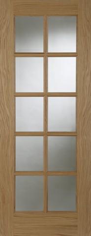 Mendes Internal Oak 10 Light Door Mendes Internal Oak 10 Light Door