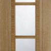 Mendes Internal Pre-Finished Oak Capri 3 Light Fire Door