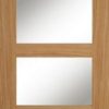Mendes Internal Oak Contemporary 4 Light Door