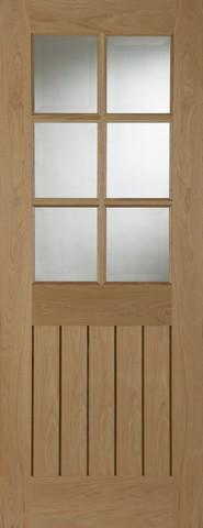 Mendes Internal Oak Cottage 6 Light Door Mendes Internal Oak Cottage 6 Light Door