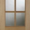 Mendes Internal Oak Iris 6 Light Door