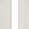 Deanta Seville White Primed Glazed Internal Door