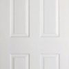 LPD Internal Mayfair 4P White Moulded Door