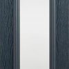LPD External GRP Grey Frosted Sidelight
