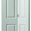 JB Kind Internal White Canterbury Grained Bi-Fold Door