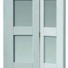 JB Kind Internal White Cayman Glazed Bi-Fold Door