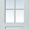 JB Kind Internal White Classique Grained 6 Light Door