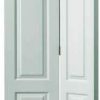 JB Kind Internal White Classique Grained Bi-Fold Door