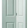 JB Kind Internal White Colonist Grained Bi-Fold Door
