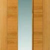 JB Kind Internal Oak Emral Pre-Finished Glazed Door