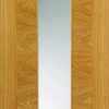 JB Kind Internal Oak Ostria Pre-Finished Glazed Door