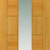 JB Kind Internal Oak Sirocco Pre-Finished Glazed Door