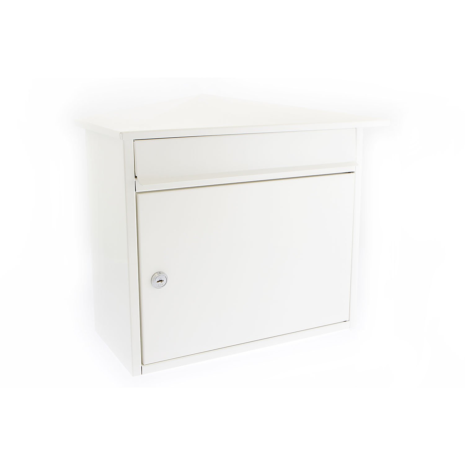 G2 By Sterling Mersey Post Box in White