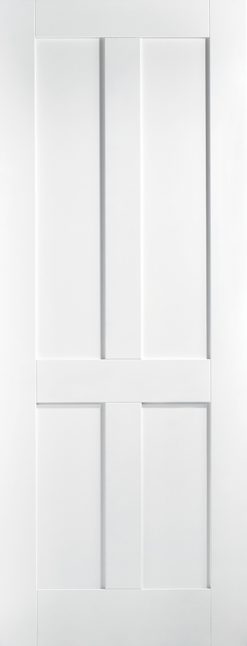 LPD Internal White Primed London 4 Panel Door