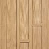 LPD Internal Prefinished Oak Coventry 6 Panel Fire Door