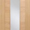 LPD Internal Oak Vancouver Long Light Fire Door
