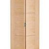 LPD Internal Prefinished Bifold Oak Vancouver Door