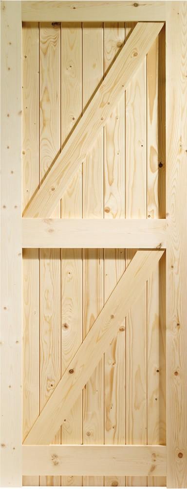 XL Joinery Framed, Ledged and Braced Pine Gate / Shed Door