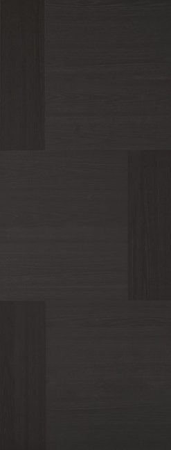 LPD Internal Pre Finished Charcoal Black Seis Fire Door