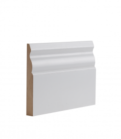 Deanta White Primed Ulysses Skirting Board