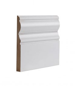 Deanta White Primed Victoriana Skirting