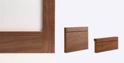 Deanta Walnut Shaker Skirting Board