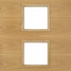 Deanta Augusta Prefinished Oak Glazed Internal Fire Door
