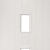 Deanta Ely White Primed Glazed (3 Light) Internal Fire Door
