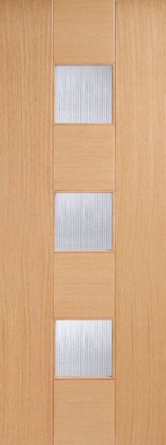 LPD Internal Oak Catalonia Glazed Door