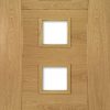 Deanta Pamplona Prefinished Oak Glazed Internal Fire Door