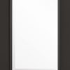 LPD Internal Black Knightsbridge 1L Door with Clear Glass