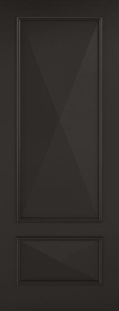 LPD Internal Black Knightsbridge 2P Fire Door