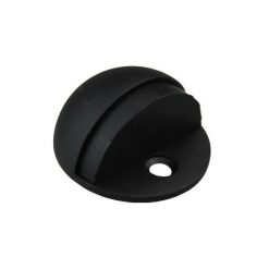 Atlantic Handles Half-Moon Premium Floor Mounted Door Stop in Matt Black